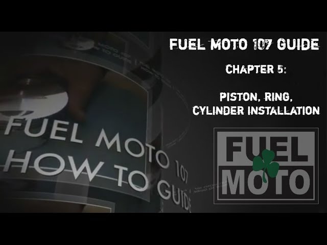 Fuel Moto 107 Harley Big Bore Chapter 5: Piston, Ring, Cylinder Installation