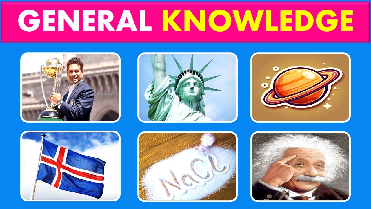 General Knowledge Trivia Quiz | 40 Questions Everyone Should know! 🧠