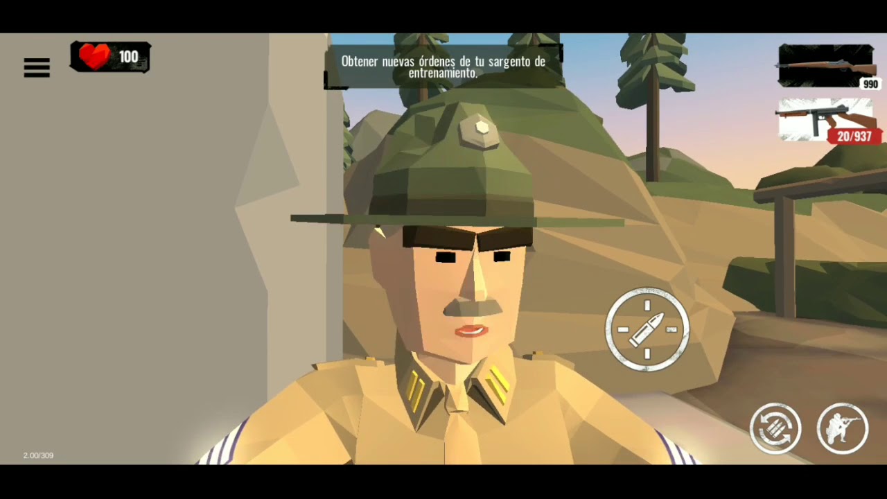 World war polygon-pasando el Tutorial