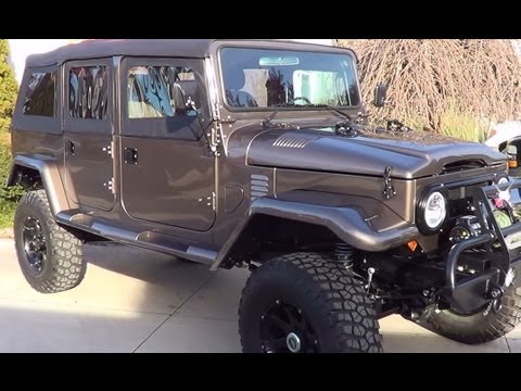 Custom Toyota Fj 4 Door Finished Youtube