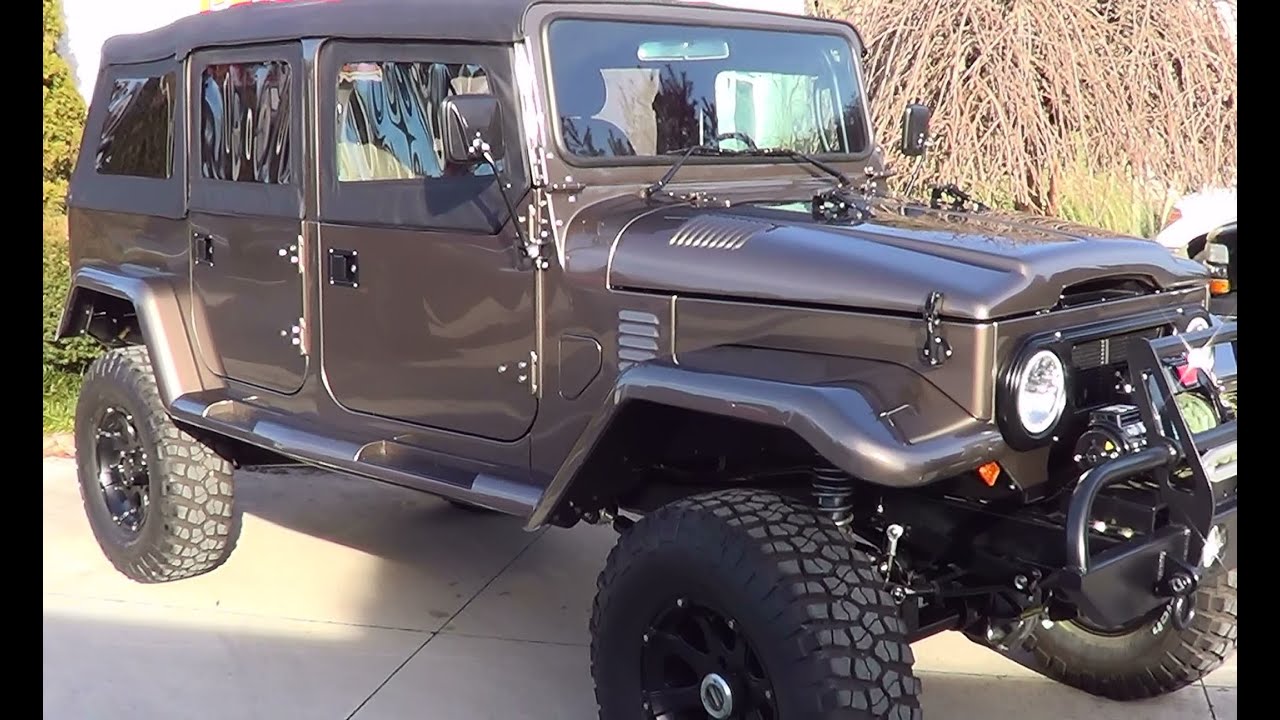 Custom Toyota Fj 4 Door Finished Youtube