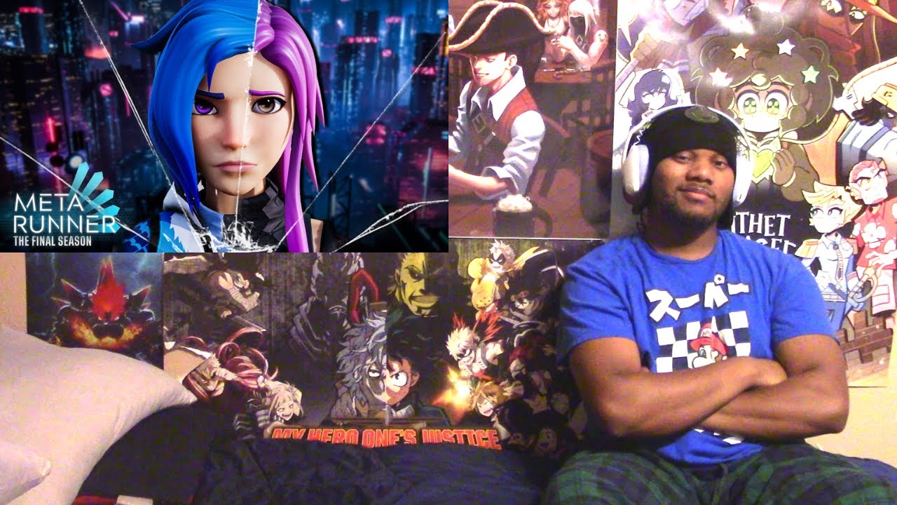 Blazeix React To: Meta Runner The Final Season (TRAILER)