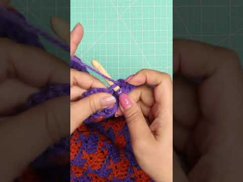 Cob cottage Afghan blanket | Lavender at sunset palette ✨ Cozy crochet blanket preview video thumbnail