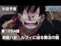 ONE PIECE 1064話予告「酒龍八卦！ルフィに迫る無法の龍」