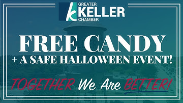 FREE Candy + Safe Halloween Event THIS WEEKEND! - Greater Keller Chamber