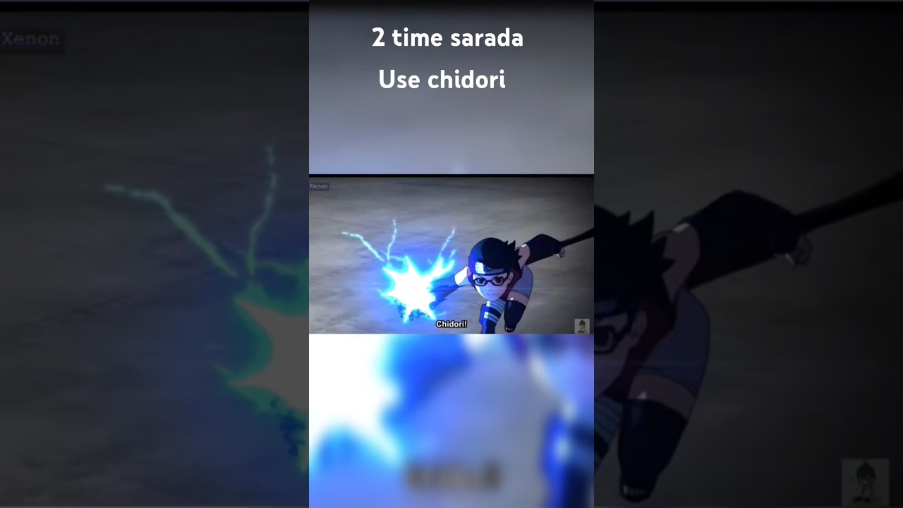 Chunin exam sarada vs chocho