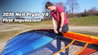 2026 NeilPryde V8 Sail Rigging & First Impression | Wind Lounge Windsurfing