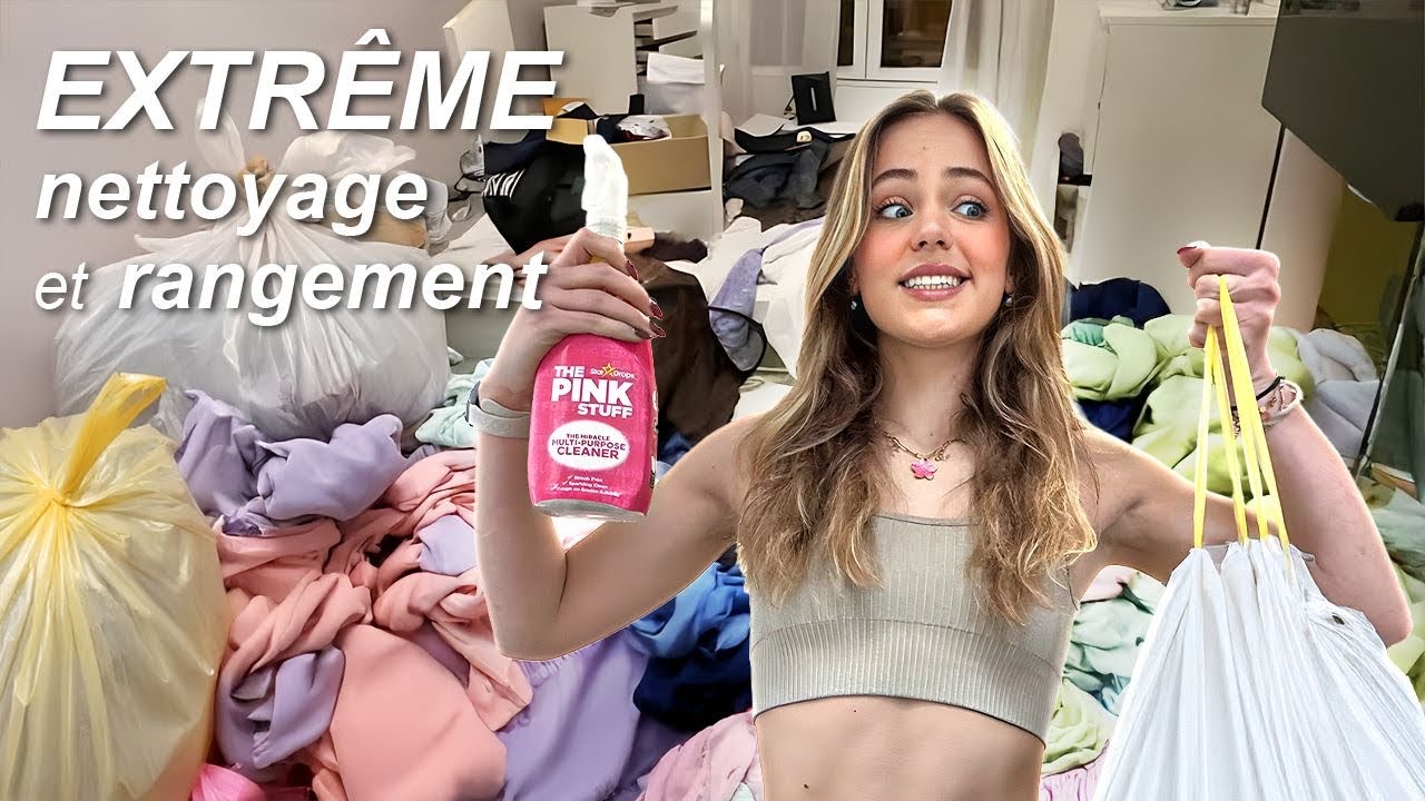 RANGEMENT ET NETTOYAGE extrême de mon appart 🧼🫧🧹