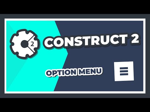 Construct 2 - Options Menu