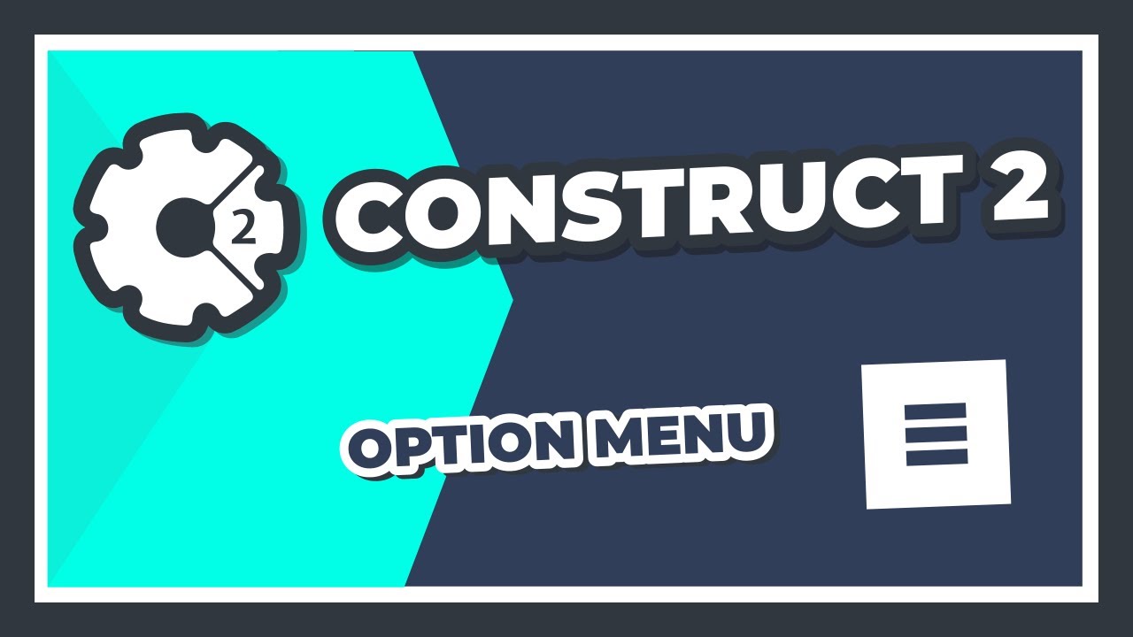 Construct 2 - Options Menu - YouTube