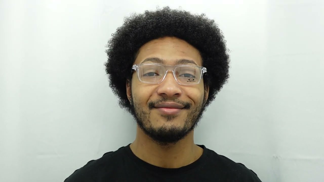 Male model wearing Oakley RX Port Bow 8164 02 53mm Glasses