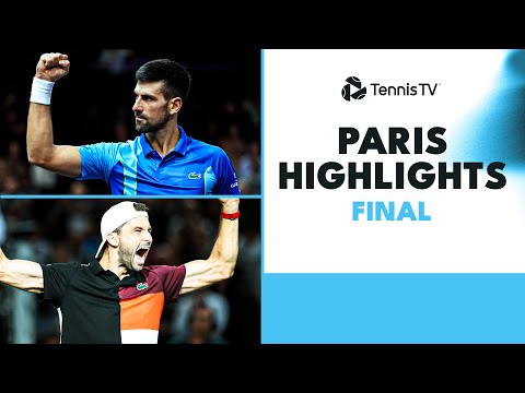 Novak Djokovic vs Grigor Dimitrov For The Title 🏆 | Paris 2023 Final Highlights