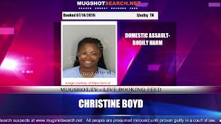 Mugshot TV - Live Arrest Booking Video Stream