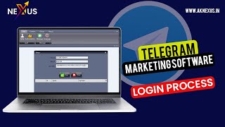 Telegram Marketing Software. Login Process screenshot 4