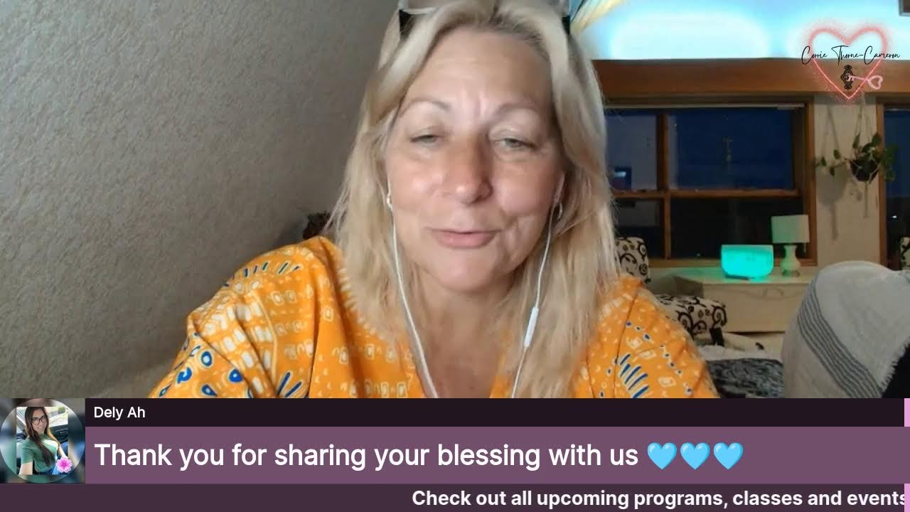Live Intuitive Guidance With Corrie Thorne-Cameron