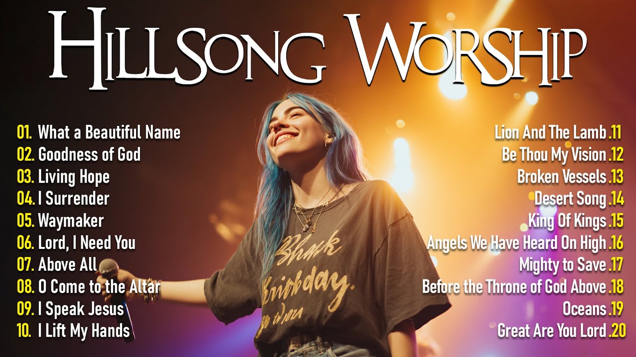 Christian Praise & Worship Playlist | Hillsong Worship (Nonstop)