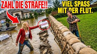 Karen zerstörte meine Flutmauer – und unterschrieb damit ihren Untergang