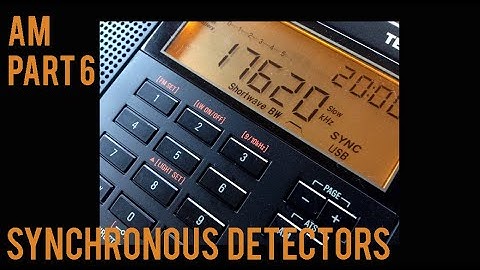 AM Detectors Part 6 Synchronous Demodulation