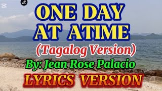 يوم بيوم (نسخة تاغالوغية) غناء: جين روز بالاسيو / نسخة كلمات الأغنية #roseAguirreVlogs screenshot 2