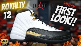 FIRST LOOK!! JORDAN 12 ROYALTY FIRST LOOK OVERVIEW & TAXI COMPARISON THESE WILL DEFINATELY SELL OUT!