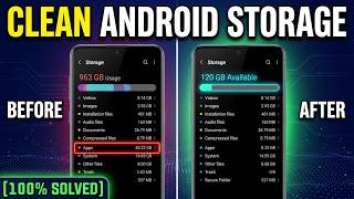 How To Clean Up Android Storage And Cache Samsung/Android || Clean Up Android Storage App Data