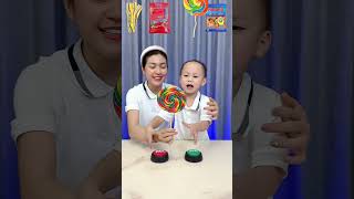 Thử thách Mukbang kẹo với bé #baby #babycute #mevabe #asmr #funnybaby