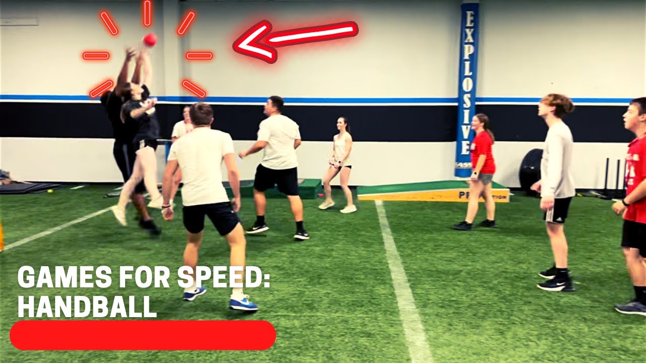 Games for Speed Handball l Youth Speed & Agility Training l YouTube