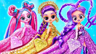 Лили Лавбрейдс, Руми и Лали! Преображение в бриллиантовом стиле! K-Pop Demon Hunters DIY
