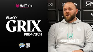Simon Grix (Pre-Match vs Leeds Rhinos)