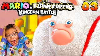 Le Boss Donkey Kong Lapin Crétin est trop fort !  - MARIO + LAPINS CRÉTINS KINGDOM BATTLE #3