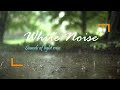 [10 HOURS] White Noise: Sounds of light rain. Sleep | Study | Focus | Relax