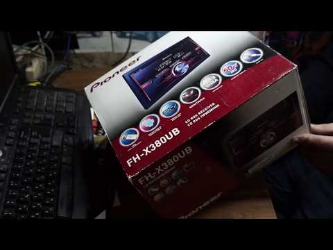 обзор 2-х динового магнитофона Pioneer FH-X380UB с разбором!