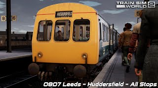 0807 Leeds - Huddersfield - All Stops - Northern Trans-Pennine - Class 101 - Train Sim World 2