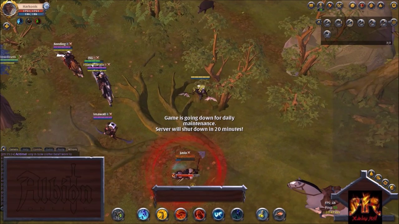 Albion Online - Poison throw FTW