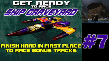 #7 Ship Graveyard (Hard - Cutthroat) - Hydro Thunder (1999) PC Gameplay