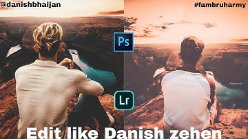 Ps Touch Tutorial || Edit Like Danish Zehen || Photoshop Manipulation || Lightroom Tutorial
