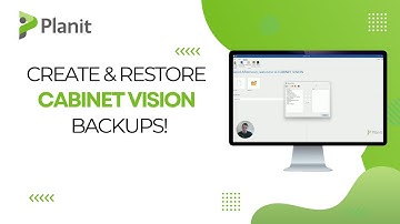 How to Create & Restore a Backup in Cabinet Vision!