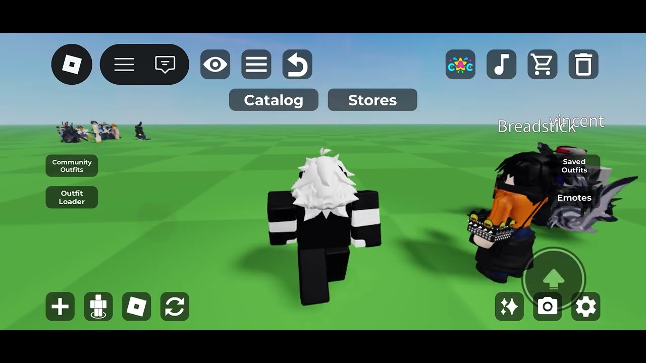 Strange hacker in cac (catalog avatar creator)