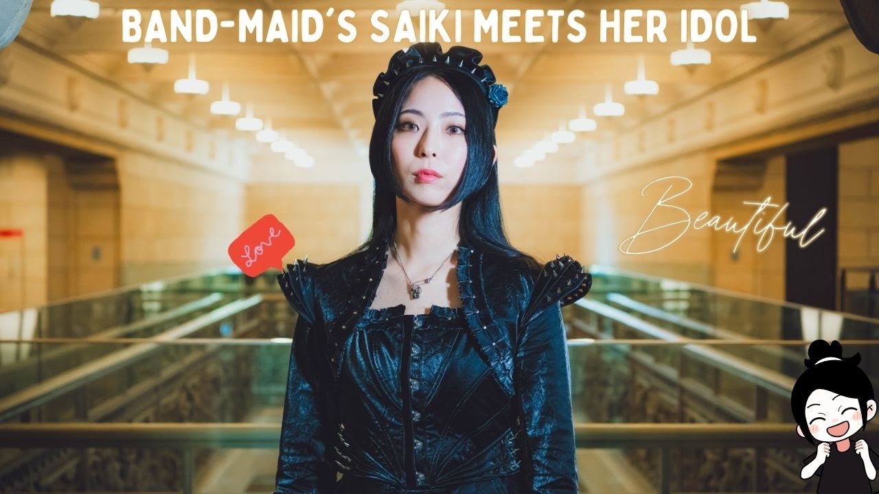 BAND-MAID / Sai-Chan meets her Idol Atsushi Nohmi  🌸Reaction🌸