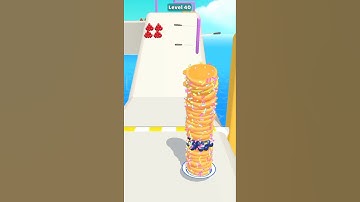 Pancake Run level 40 gameplay #shorts