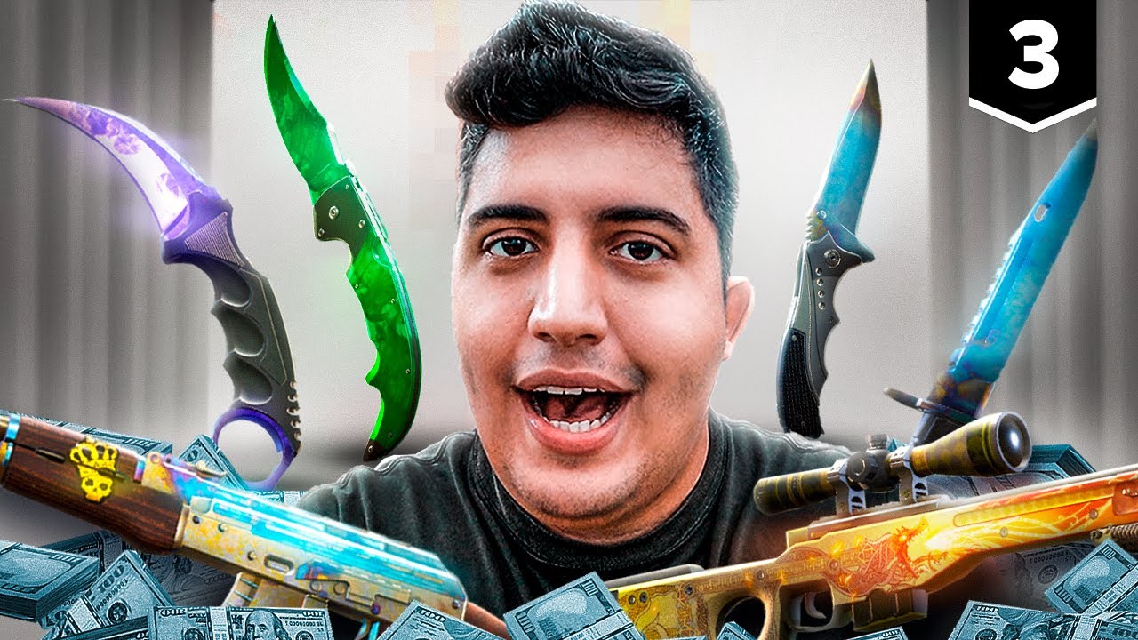 Inventário do Cachorro1337 no CS2 (R$1.700.000,00)