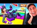 Wir RUTSCHEN aber für ITEMS in Fortnite! (unglaublich)