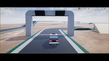 UE4 Custom Arcade Vehicle Test 1