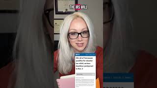 Disaster Tax Relief and Your Address