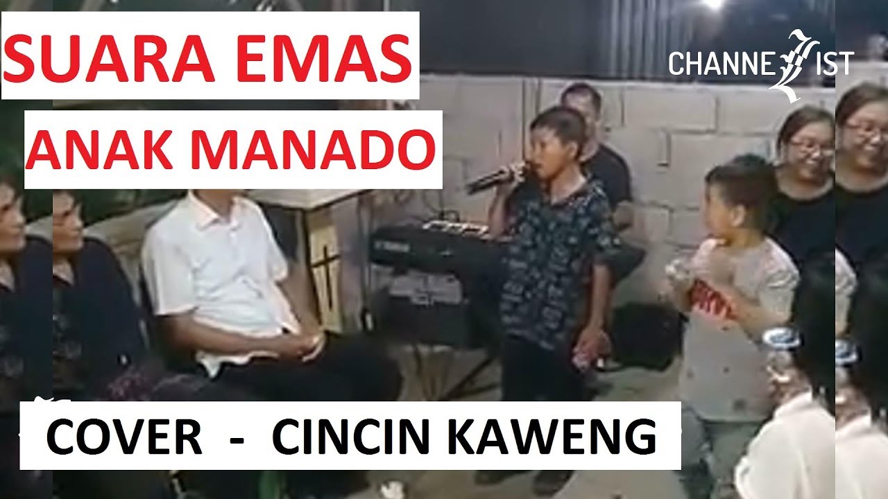 Viral! Anak Manado Dengan Suara Emas Cover Cincin Kaweng