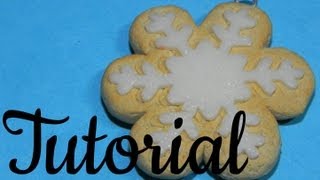 7 Holiday How Tos: Day 4 - Snowflake Cookie Charm @Pandanna92