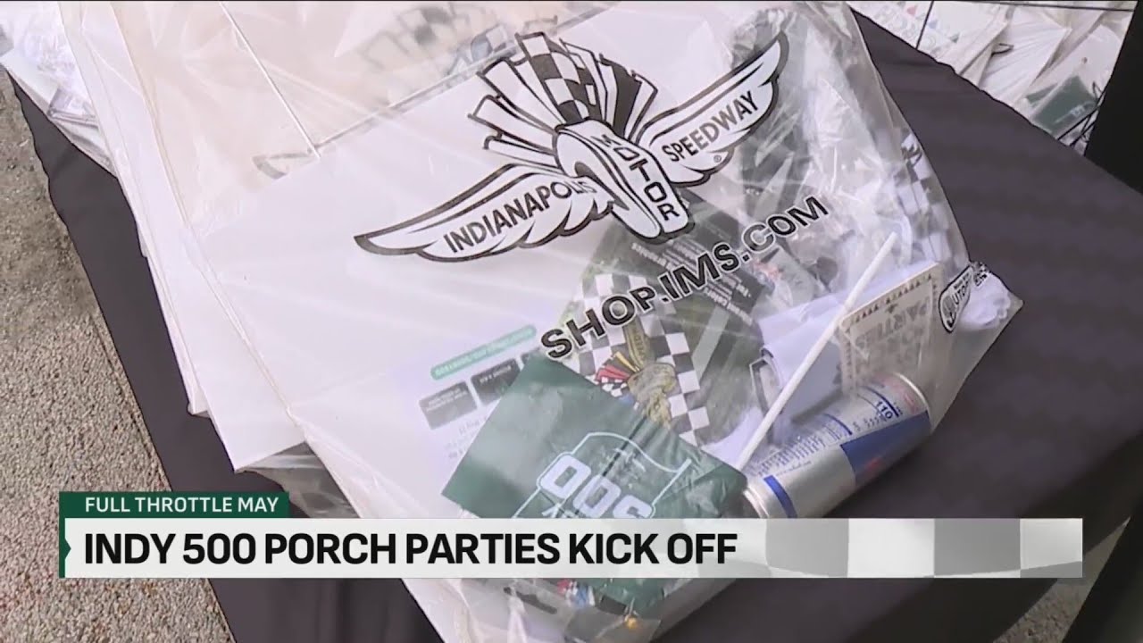 Full throttle May: Porch party kickoff brings race fans together ahead of Indy 500