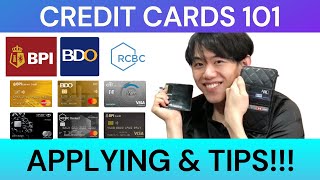 CREDIT CARDS 101 - TIPS and FACTS when APPLYING FOR CREDIT CARDS!