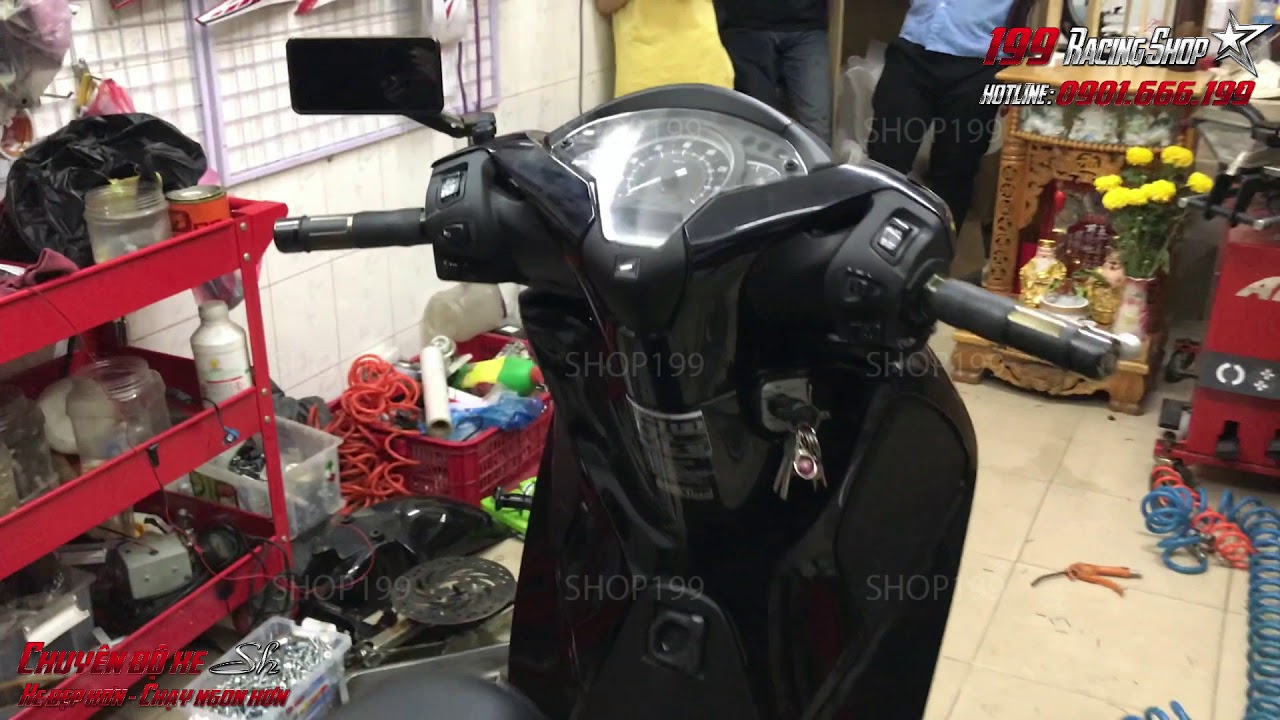 SH 2013 2014 2015 2016 lên dàn áo SH 2019 đẹp vừa khít tại Shop 199