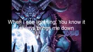 Vignette de la vidéo "Dio-Rainbow In The Dark (With Lyrics)"